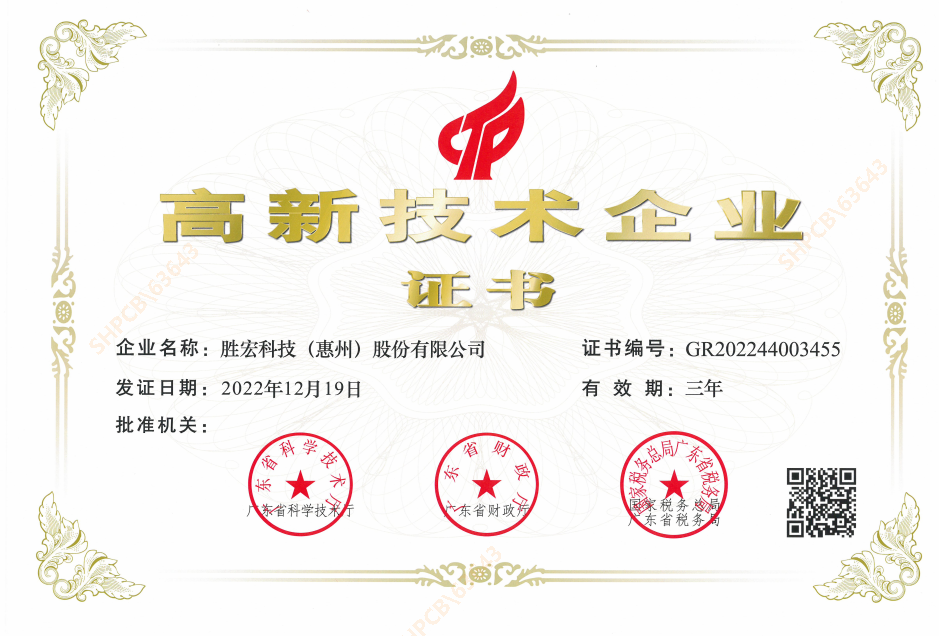 喜讯！我司顺利顺利获得“高新技术企业”认定